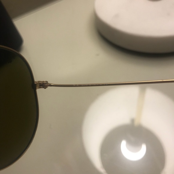 Ray Ban Aviator Blue Flash Lenses - Picture 6 of 6